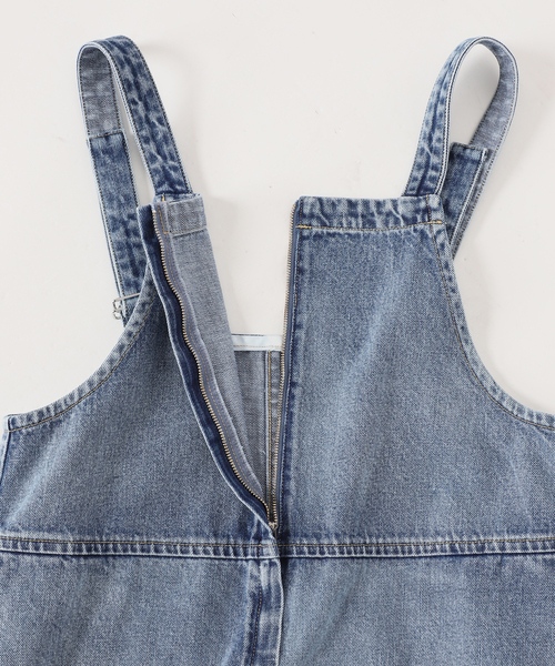 FRAMeWORK（フレームワーク）の「デニムサロペットスカート（ワンピース・レディース・ブルー系その他・38/36）」の12枚目の写真