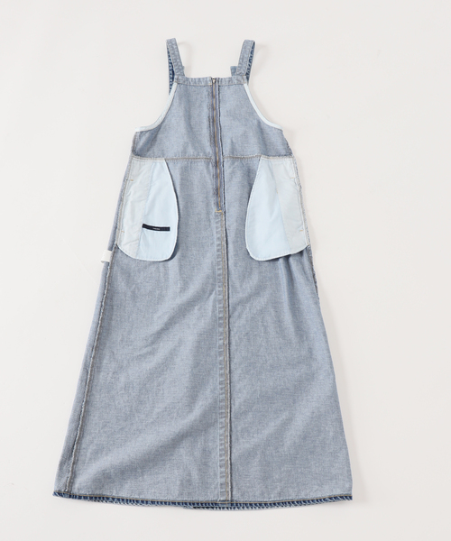 FRAMeWORK（フレームワーク）の「デニムサロペットスカート（ワンピース・レディース・ブルー系その他・38/36）」の14枚目の写真