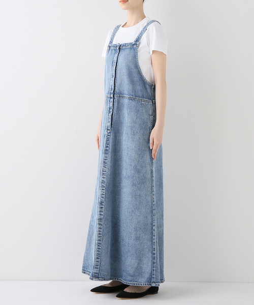 FRAMeWORK（フレームワーク）の「デニムサロペットスカート（ワンピース・レディース・ブルー系その他・38/36）」の17枚目の写真