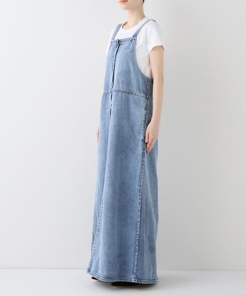 FRAMeWORK（フレームワーク）の「デニムサロペットスカート（ワンピース・レディース・ブルー系その他・38/36）」の18枚目の写真