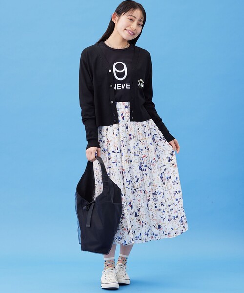 ANEVER(アンエバー)の「ブーケバッグ(トートバッグ・レディース・ホワイト系/ブラック系・F)」の19枚目の写真
