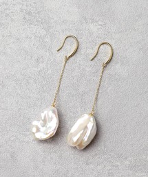 MUSES》ケシパールピアス MUSES｜ミューズのピアス（両耳用）（リング