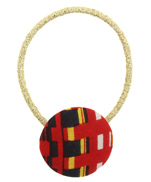 チャイハネ（チャイハネ）の「【チャイハネ】アミーナヘアゴム（ヘアゴム・レディース・ブルー/ブルー系その他/レッド系その他/イエロー/レッド/パープル・FREE）」の5枚目の写真