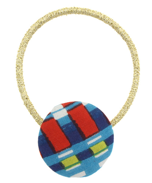 チャイハネ（チャイハネ）の「【チャイハネ】アミーナヘアゴム（ヘアゴム・レディース・ブルー/ブルー系その他/レッド系その他/イエロー/レッド/パープル・FREE）」の2枚目の写真