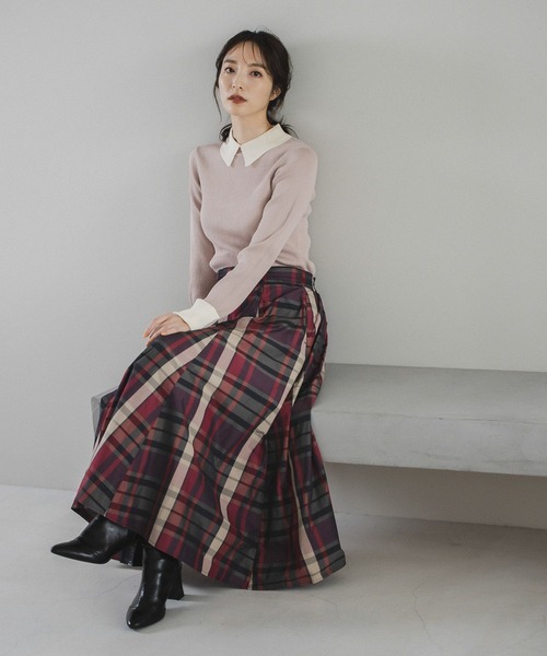 新品　タグ付き　Andemiu アンデミュウ　Ｗテーラードジレ　ベスト　ピンク Andemiu（アンデミュウ）｜ベスト一覧 - WEAR
