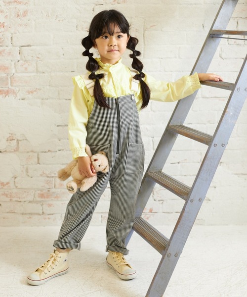 専用　　Opal Overall  サロペット　　1y 80cm 楽天市場】ワイドシルエット サロペット CAT オーバーオール
