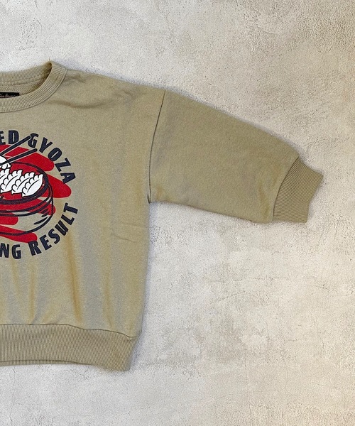 Life Support Products(ライフサポートプロダクツ)の「裏毛プリントスウェット(80~150cm)(スウェット・キッズ・ホワイト/ブラック/ベージュ/レッド/カーキ/グレー/ブルー/ライトピンク/チャコール/キャメル・80/90/95/100/110/120/140/150/130)」の11枚目の写真