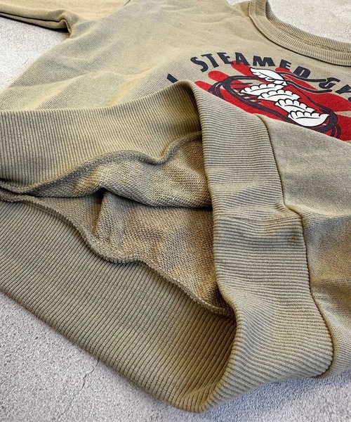 Life Support Products(ライフサポートプロダクツ)の「裏毛プリントスウェット(80~150cm)(スウェット・キッズ・ホワイト/ブラック/ベージュ/レッド/カーキ/グレー/ブルー/ライトピンク/チャコール/キャメル・80/90/95/100/110/120/140/150/130)」の12枚目の写真