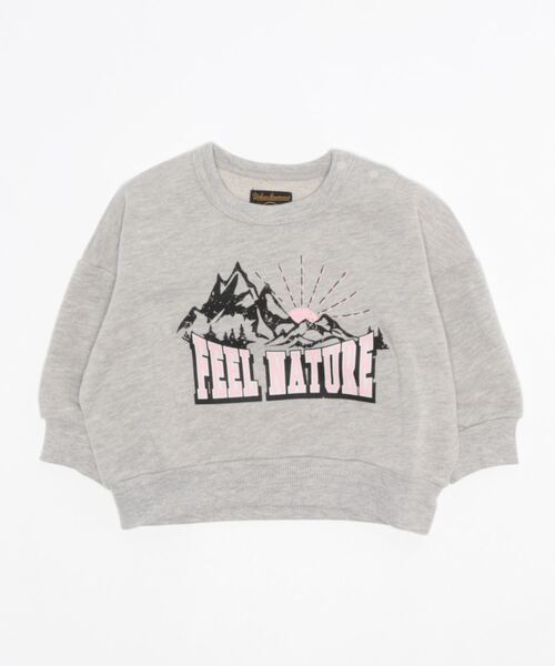 Life Support Products(ライフサポートプロダクツ)の「裏毛プリントスウェット(80~150cm)(スウェット・キッズ・ホワイト/ブラック/ベージュ/レッド/カーキ/グレー/ブルー/ライトピンク/チャコール/キャメル・80/90/95/100/110/120/140/150/130)」の15枚目の写真