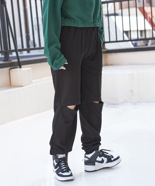 PBLIM(ページボーイリム)の「PAGEBOYLIM/デザインスウェットパンツ(スウェットパンツ・レディース・ブラック/パープル/グレー・FREE)」の8枚目の写真