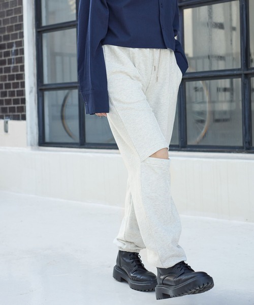 PBLIM(ページボーイリム)の「PAGEBOYLIM/デザインスウェットパンツ(スウェットパンツ・レディース・ブラック/パープル/グレー・FREE)」の16枚目の写真