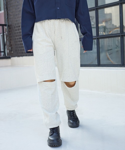 PBLIM(ページボーイリム)の「PAGEBOYLIM/デザインスウェットパンツ(スウェットパンツ・レディース・ブラック/パープル/グレー・FREE)」の17枚目の写真