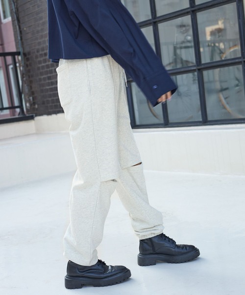 PBLIM(ページボーイリム)の「PAGEBOYLIM/デザインスウェットパンツ(スウェットパンツ・レディース・ブラック/パープル/グレー・FREE)」の19枚目の写真