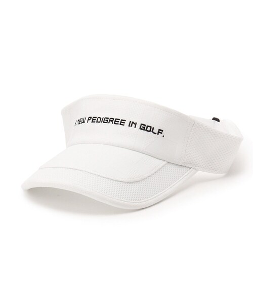 adabat（アダバット）の「◆【日本製】メッセージロゴ サンバイザー（サンバイザー・メンズ・レッド系1/ホワイト/ブラック・00）」の2枚目の写真