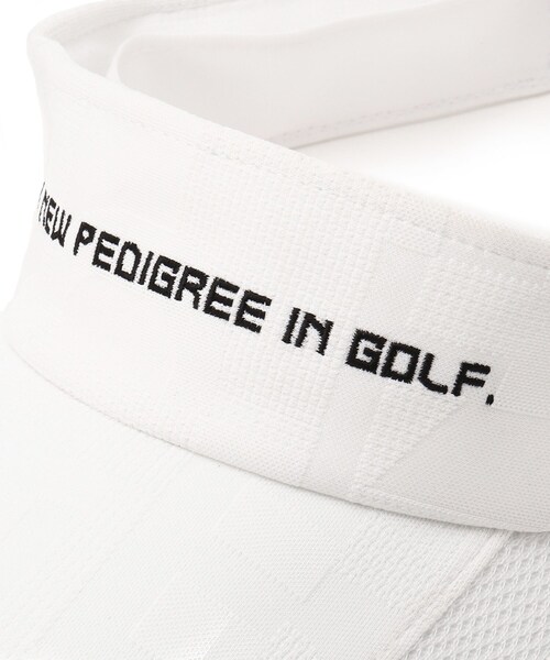 adabat（アダバット）の「◆【日本製】メッセージロゴ サンバイザー（サンバイザー・メンズ・レッド系1/ホワイト/ブラック・00）」の8枚目の写真