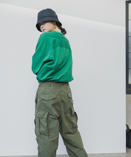 BEAMS（ビームス）の「BEAMS / ルーズ ナンバリング Tシャツ（Tシャツ/カットソー・メンズ・グリーン/ブラック系その他4・L/M/XL/S）」の4枚目の写真