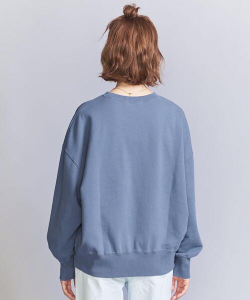 【BEAUTY&YOUTH】コットン裏毛 ロゴ スウェット プルオーバー BEAUTY&YOUTH UNITED ARROWS｜コットン裏毛 ロゴスウェット プル