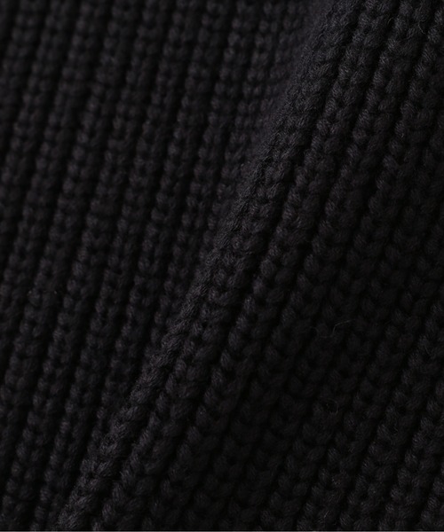 WHITELAND(ホワイトランド)の「WHITELAND/ホワイトランド/RIB CARDIGAN(カーディガン/ボレロ・レディース・ブラック・F)」の4枚目の写真