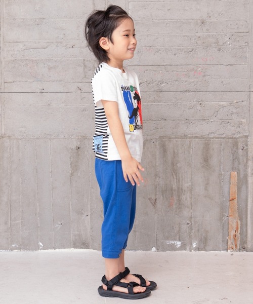 RAGMART(ラグマート)の「カットソー7分丈パンツ(その他パンツ・キッズ・イエロー/ネイビー/ブラック×ホワイト・120cm/130cm/110cm/100cm)」の13枚目の写真