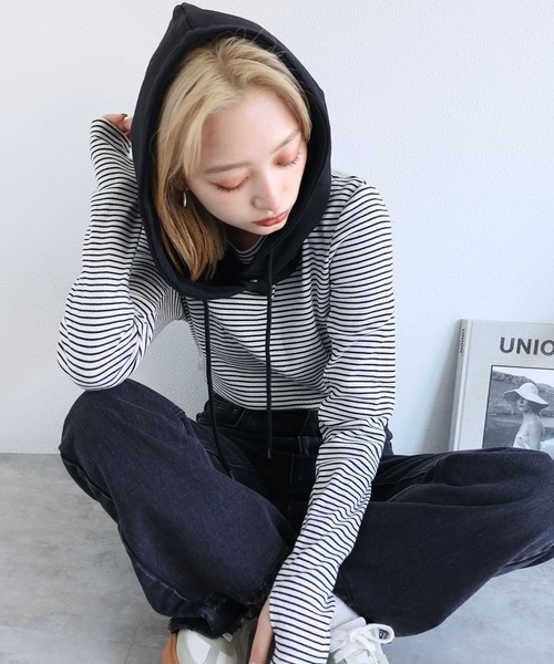 裏毛スウェットバラクラバ（ネックウォーマー/スヌード）｜andme