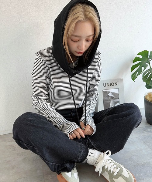 裏毛スウェットバラクラバ（ネックウォーマー/スヌード）｜andme