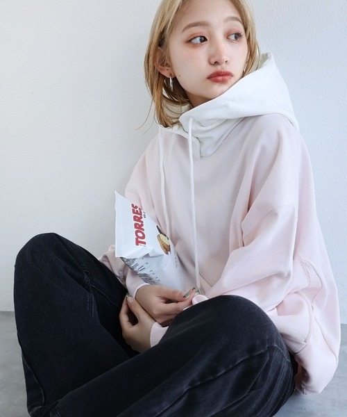 裏毛スウェットバラクラバ（ネックウォーマー/スヌード）｜andme