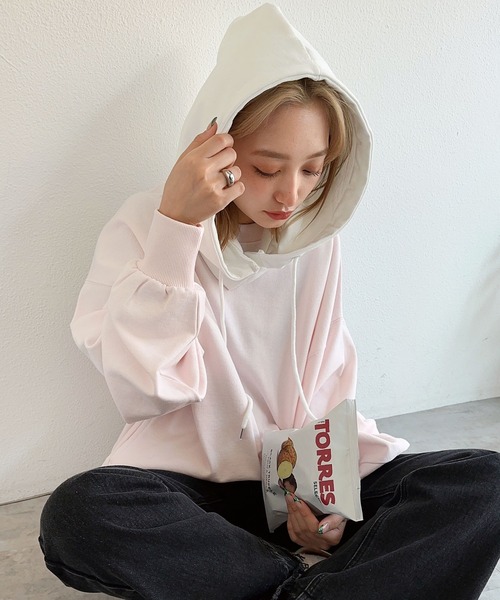 裏毛スウェットバラクラバ（ネックウォーマー/スヌード）｜andme