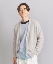 BEAUTY&YOUTH UNITED ARROWS（ビューティーアンドユースユナイテッドアローズ）の「クリスピー アゼ フォルム Vネック カーディガン（カーディガン/ボレロ・メンズ）」