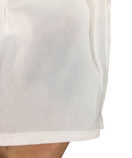 Amulet(アミュレット)の「レース切り替えブラウス(シャツ/ブラウス・レディース・ホワイト/ブラック・M/L/XL)」の4枚目の写真