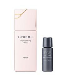 ESPRIQUE（エスプリーク）の「ZOZO限定 / トリプル ラスティング プライマー 化粧下地 ＋ ONE BY KOSE(ワンバイコーセー) メラノショット W (ミニサンプル) 美白美容液（化粧下地）」
