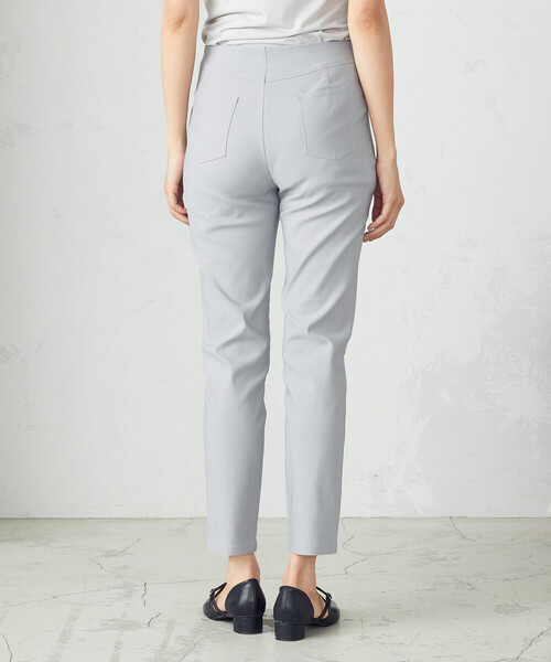 COMME CA MODELS（コムサモデルズ）の「【美しいベーシックパンツ】サマーハイテンションパンツ（その他パンツ・レディース・ブラック/ネイビー/サックスブルー/グレイッシュベージュ・XX-SMALL/X-SMALL/SMALL/MEDIUM/LARGE/X-LARGE/XX-LARGE）」の14枚目の写真