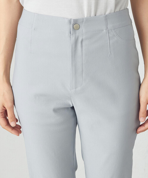 COMME CA MODELS（コムサモデルズ）の「【美しいベーシックパンツ】サマーハイテンションパンツ（その他パンツ・レディース・ブラック/ネイビー/サックスブルー/グレイッシュベージュ・XX-SMALL/X-SMALL/SMALL/MEDIUM/LARGE/X-LARGE/XX-LARGE）」の15枚目の写真