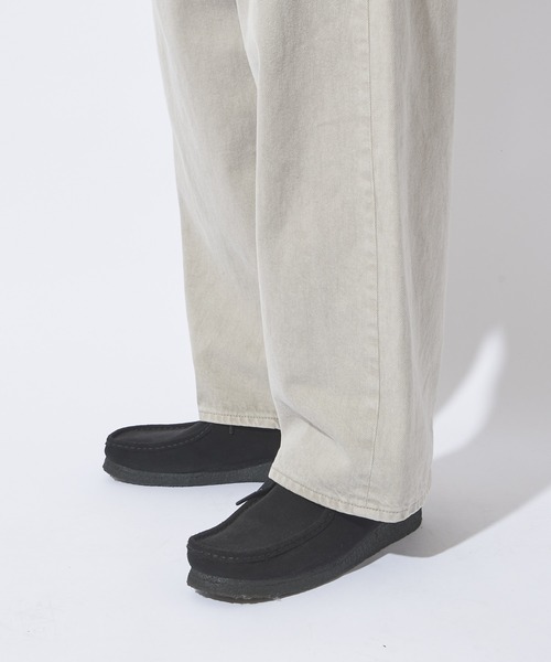 CIAOPANIC TYPY（チャオパニックティピー）の「【ai no de/アイノデ】14oz wide denim pants/14オンスワイドデニムパンツ（デニムパンツ・メンズ・ライトグレー・M/L）」の19枚目の写真