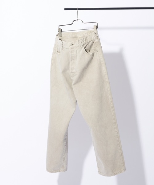CIAOPANIC TYPY（チャオパニックティピー）の「【ai no de/アイノデ】14oz wide denim pants/14オンスワイドデニムパンツ（デニムパンツ・メンズ・ライトグレー・M/L）」の20枚目の写真