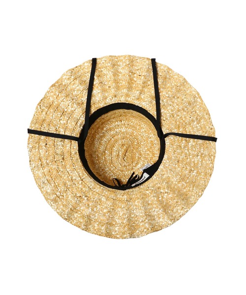 Casselini(キャセリーニ)の「Casselini 透かしなみなみHAT 224-110714(ハット・レディース・ベージュ/ブラック・FREE)」の6枚目の写真