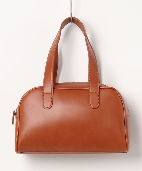 MERLOT（メルロー）の「見た目以上に大容量 フェイクレザーハンドバッグ（ハンドバッグ・レディース・ブラウン/ブラック・FREE）」の18枚目の写真