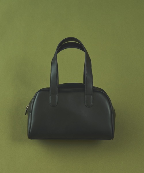 MERLOT（メルロー）の「見た目以上に大容量 フェイクレザーハンドバッグ（ハンドバッグ・レディース・ブラウン/ブラック・FREE）」の20枚目の写真