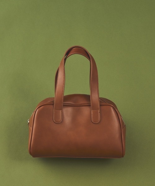 MERLOT（メルロー）の「見た目以上に大容量 フェイクレザーハンドバッグ（ハンドバッグ・レディース・ブラウン/ブラック・FREE）」の19枚目の写真