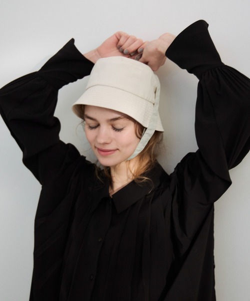 idem(イデム)の「3ways bucket hat/3wayバケットハット(ハット・レディース・ブラック/アイボリー/チェック・FREE)」の11枚目の写真