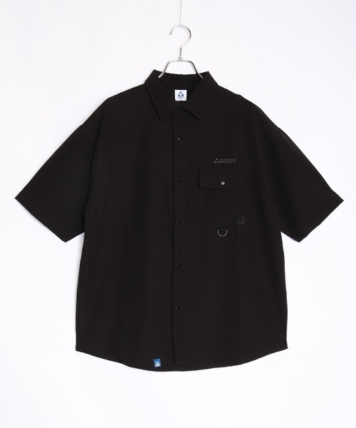 GERRY（ジェリー）の「GERRY ドライストレッチ ポケット付 半袖シャツ（シャツ/ブラウス・メンズ・ブラック/カーキ/ベージュ・M/L/LL）」の7枚目の写真