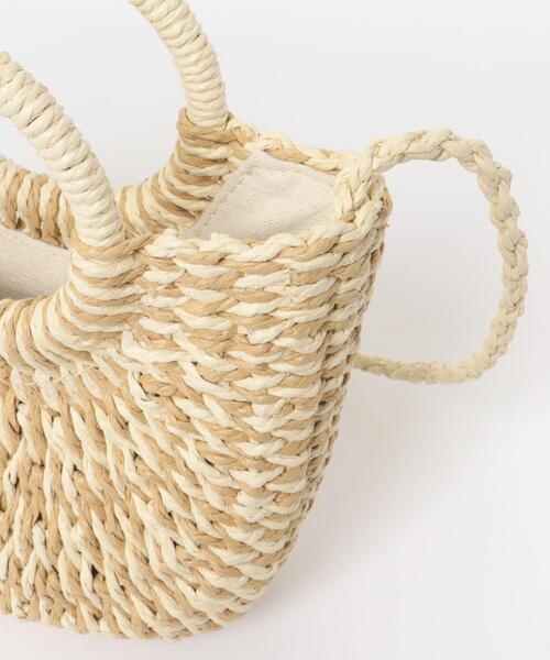 RODE SKO（ロデスコ）の「ミニラウンドハンドルカゴバッグ（かごバッグ