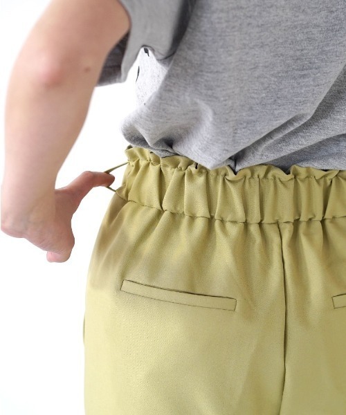 e-zakkamania stores(イーザッカマニアストアーズ)の「ツイル テーパードパンツ(その他パンツ・レディース・ベージュ/ブルー系その他/ブラック/グリーン系その他・L/M)」の17枚目の写真