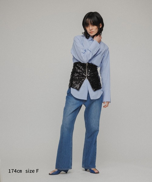 minuere ミヌエール　décolleté cut tops minuere ミヌエール décolleté cut tops（DÉCOLLETÉ EN CŒUR TOP