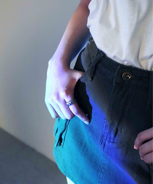 Figments（フィグメンツ）の「ダメージリング（リング・レディース・シルバー・FREE）」の6枚目の写真