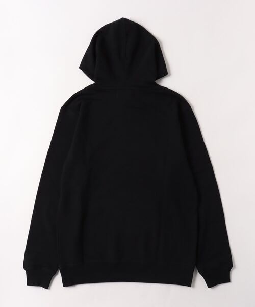 MAISON CLUB(メゾンクラブ)の「【MAISON CLUB】ワンポイント刺繍プルオーバーパーカー LESS IS MORE(パーカー・メンズ・ブラック/ホワイト/グレー・L/M/XL/XX-LARGE)」の14枚目の写真