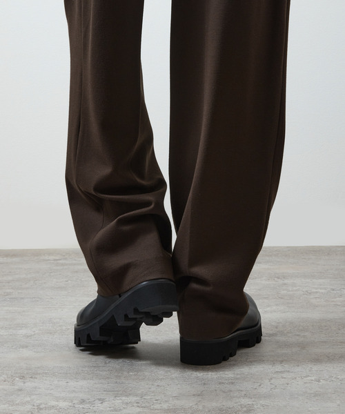 PADRONE（パドローネ）の「PADRONE パドローネ / INNERGORE BOOTS with Chunky Sole インナーゴアブーツ（チャンキーソール） トラックソール / PU8054-1143（ブーツ・メンズ・ブラック・40/42/41）」の16枚目の写真