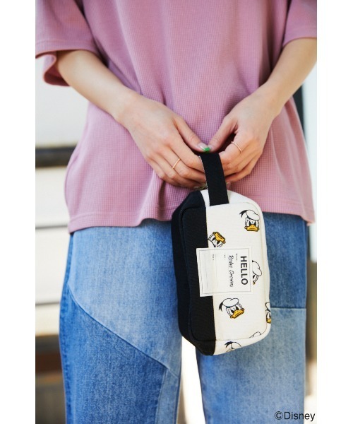RODEO CROWNS WIDE BOWL(ロデオクラウンズワイドボウル)の「(M&F)ポーチ(ハンドバッグ・レディース・レッド系その他/ブラック系その他/ブルー系その他・FREE)」の4枚目の写真