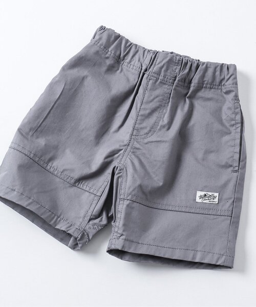 BREEZE(ブリーズ)の「【WEB限定】カラーハーフパンツ_4分丈(その他パンツ・キッズ・ブラウン/サックスブルー/ピンク/グレー/ライム・90/110/140/130/120/80/150/100)」の2枚目の写真