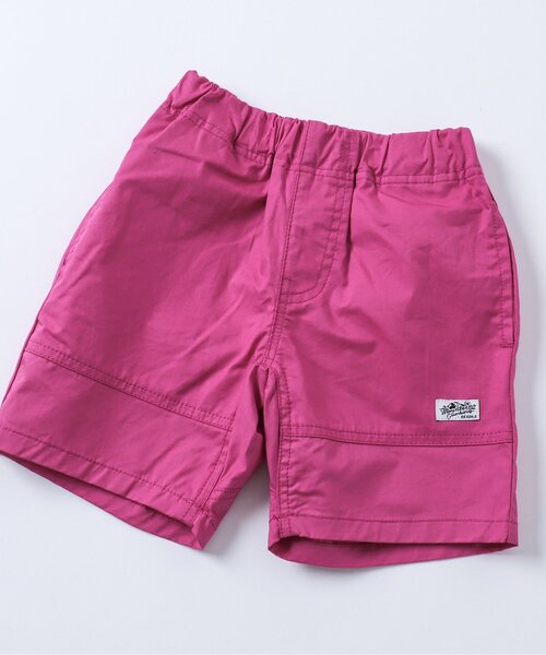 BREEZE(ブリーズ)の「【WEB限定】カラーハーフパンツ_4分丈(その他パンツ・キッズ・ブラウン/サックスブルー/ピンク/グレー/ライム・90/110/140/130/120/80/150/100)」の5枚目の写真