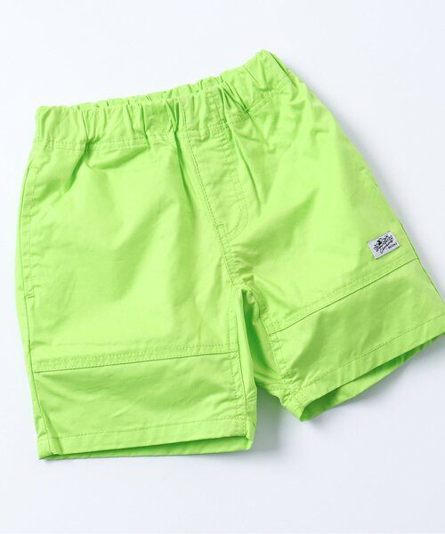 BREEZE(ブリーズ)の「【WEB限定】カラーハーフパンツ_4分丈(その他パンツ・キッズ・ブラウン/サックスブルー/ピンク/グレー/ライム・90/110/140/130/120/80/150/100)」の1枚目の写真